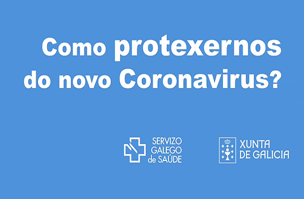 Visor Consellos sobre cómo protexernos do coronavirus